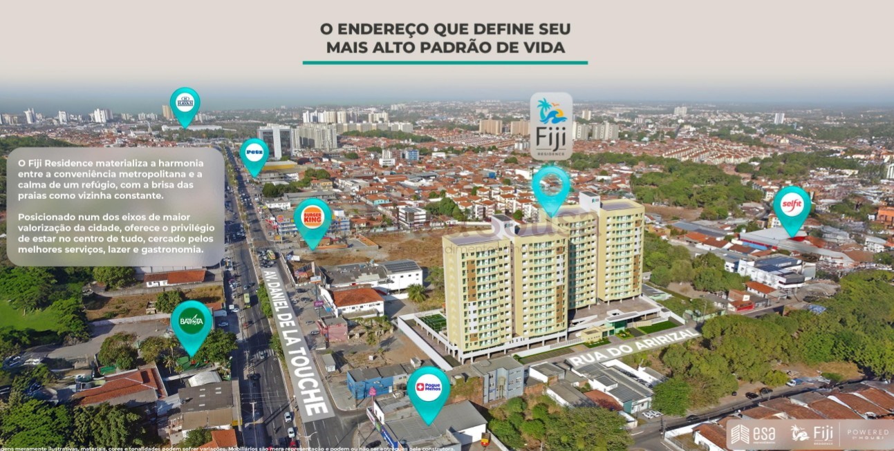 O Fiji Residence é um empreendimento inovador da ESA