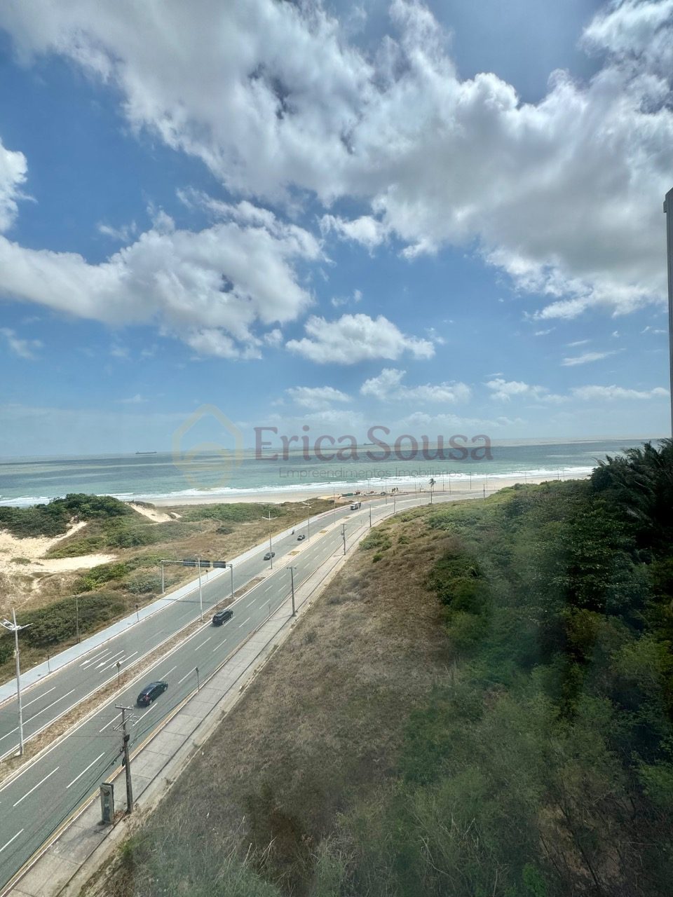 ALUGO APARTAMENTO MOBILIADO COM VISTA MAR TOTAL NA LITORÂNEA 